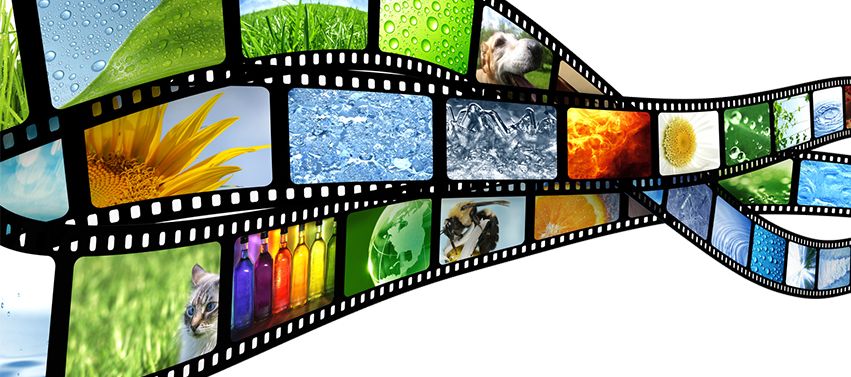 digitale Videobearbeitung Filmstreifen